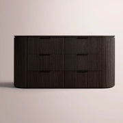 Sopravelle Drawer Dresser — BLACK OAK / 72