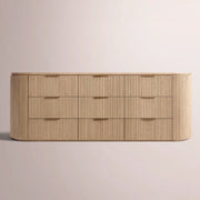 Sopravelle Drawer Dresser — LIGHT OAK / 90