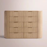 Sopravelle Tall Drawer Dresser — LIGHT OAK / 72