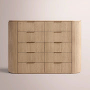 Sopravelle Tall Drawer Dresser — LIGHT OAK / 72