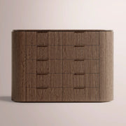 Sopravelle Tall Drawer Dresser — BROWN OAK / 72