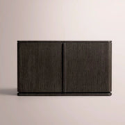 Liromelle Media Console — BLACK OAK / DOOR 48