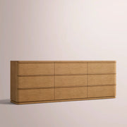 Liromelle Drawer Dresser — NATURAL OAK / 9-Drawer