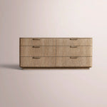 Cavenza 6-Drawer Dresser — GREIGE OAK