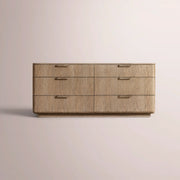Cavenza 6-Drawer Dresser — GREIGE OAK