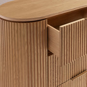 Sopravelle Tall Drawer Dresser — NATURAL OAK / 50
