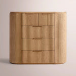 Sopravelle Tall Drawer Dresser — NATURAL OAK / 50