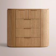 Sopravelle Tall Drawer Dresser — NATURAL OAK / 50