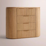 Sopravelle Tall Drawer Dresser — NATURAL OAK / 50