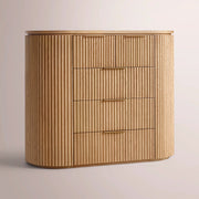 Sopravelle Tall Drawer Dresser — NATURAL OAK / 50