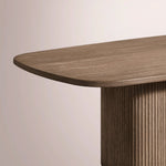 Ethoria Pedestal Rectangular Dining Table