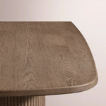 Ethoria Pedestal Rectangular Dining Table
