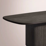 Ethoria Pedestal Rectangular Dining Table