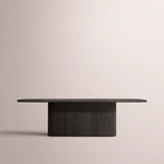 Ethoria Pedestal Rectangular Dining Table