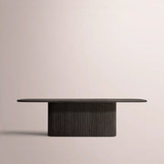 Ethoria Pedestal Rectangular Dining Table