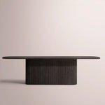 Ethoria Pedestal Rectangular Dining Table