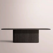 Ethoria Pedestal Rectangular Dining Table