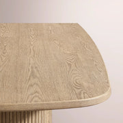 Ethoria Pedestal Rectangular Dining Table