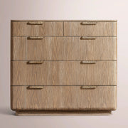 Cavenza 5-Drawer Dresser — GREIGE EUROPEAN FIR