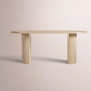 Sopravelle Desk — WHITEWASHED OAK / 84