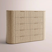 Sopravelle Tall Drawer Dresser — GREIGE OAK / 72