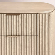 Sopravelle Tall Drawer Dresser — GREIGE OAK / 50