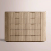 Sopravelle Tall Drawer Dresser — GREIGE OAK / 72