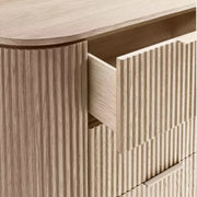Sopravelle Tall Drawer Dresser — WHITEWASHED OAK / 72