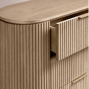 Sopravelle Tall Drawer Dresser — GREIGE OAK / 72