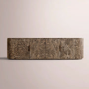 Sopravelle Reeded Stone Media Console