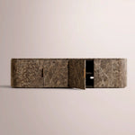Sopravelle Reeded Stone Media Console