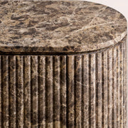 Sopravelle Reeded Stone Media Console