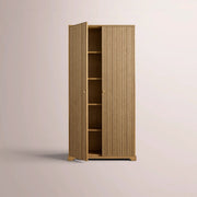 Celorin Reeded Cabinet — NATURAL OAK / 45