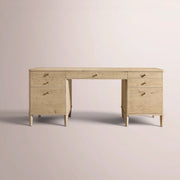 Luvoriel Desk — GREIGE OAK / 72