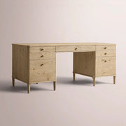 Luvoriel Desk — GREIGE OAK / 84