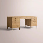 Luvoriel Desk — LIGHT OAK / 60