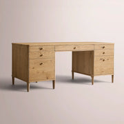 Luvoriel Desk — LIGHT OAK / 84