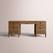 Luvoriel Desk — BROWN OAK / 60