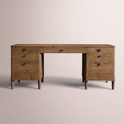 Luvoriel Desk — BROWN OAK / 84