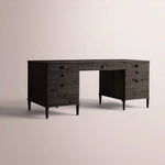 Luvoriel Desk — BLACK OAK / 72