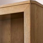 Luvoriel Glass Cabinet — LIGHT OAK