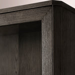 Luvoriel Glass Cabinet — BLACK OAK