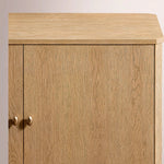 Luvoriel Sideboard With Drawers — NATURAL OAK
