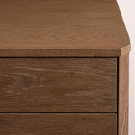 Luvoriel Sideboard With Drawers — BROWN OAK