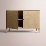 Luvoriel Sideboard — GREIGE OAK / 2-DOOR 48