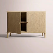 Luvoriel Sideboard — GREIGE OAK / 2-DOOR 48