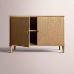 Luvoriel Sideboard — LIGHT OAK / 2-DOOR 48