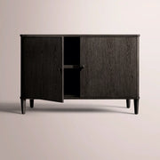 Luvoriel Sideboard — BLACK OAK / 2-DOOR 48
