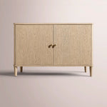 Luvoriel Sideboard — GREIGE OAK / 2-DOOR 48