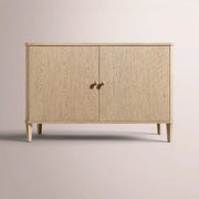 Luvoriel Sideboard — GREIGE OAK / 2-DOOR 48